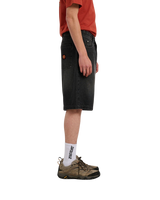 The Santa Cruz Mens Big Walkshorts in Washed Black