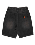The Santa Cruz Mens Big Walkshorts in Washed Black