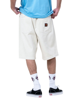 Big Denim Shorts in Blond Wood