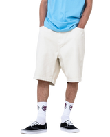 Big Denim Shorts in Blond Wood