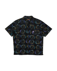 The Santa Cruz Mens Vertigo Haze Shirt in Black