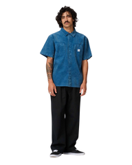 The Santa Cruz Mens Jimi Shirt in Teal