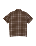 The Santa Cruz Mens Eli Shirt in Brown Check