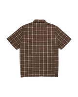 The Santa Cruz Mens Eli Shirt in Brown Check