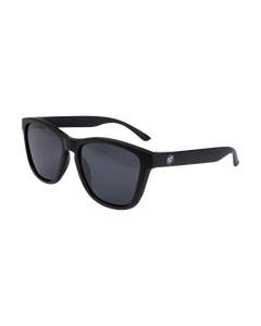The Santa Cruz Mens Coastal Sunglasses in Sand Black & Black