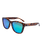 The Santa Cruz Mens Coastal Sunglasses in Hawksbill & Green