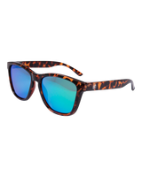 The Santa Cruz Mens Coastal Sunglasses in Hawksbill & Green