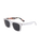 The Santa Cruz Mens Strip Sunglasses in White Collage & Black