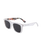 The Santa Cruz Mens Strip Sunglasses in White Collage & Black