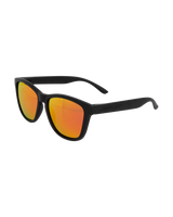 The Santa Cruz Mens Boss Strip Sunglasses in Black & Orange