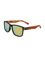 The Santa Cruz Mens Lucien Sunglasses in Black & Multi Dot