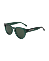 The Santa Cruz Mens Watson Plus Sunglasses in Kale Crystal & Black