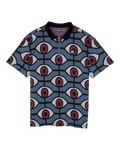 The Santa Cruz Mens Fleck Polo Shirt in Salba Eyes