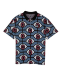 The Santa Cruz Mens Fleck Polo Shirt in Salba Eyes