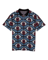 The Santa Cruz Mens Fleck Polo Shirt in Salba Eyes