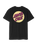 The Santa Cruz Mens Wagon Dot Chest T-Shirt in Black