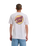 The Santa Cruz Mens Wagon Dot T-Shirt in White