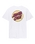 The Santa Cruz Mens Wagon Dot T-Shirt in White
