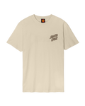 The Santa Cruz Mens Screaming Grizzly T-Shirt in Blond Wood