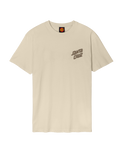 The Santa Cruz Mens Screaming Grizzly T-Shirt in Blond Wood