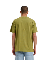 The Santa Cruz Mens Braun Pizza Bear T-Shirt in Iguana