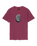 The Santa Cruz Mens Crescent Bone Hand T-Shirt in Burgundy