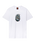 The Santa Cruz Mens Crescent Bone Hand T-Shirt in White