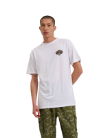 The Santa Cruz Mens Guzman Dead Diners T-Shirt in White