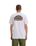 The Santa Cruz Mens Guzman Dead Diners T-Shirt in White