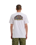 The Santa Cruz Mens Guzman Dead Diners T-Shirt in White