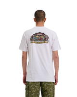 The Santa Cruz Mens Guzman Dead Diners T-Shirt in White