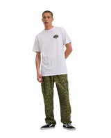 The Santa Cruz Mens Guzman Dead Diners T-Shirt in White