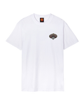 The Santa Cruz Mens Guzman Dead Diners T-Shirt in White