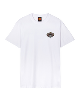 The Santa Cruz Mens Guzman Dead Diners T-Shirt in White