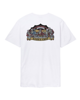 The Santa Cruz Mens Guzman Dead Diners T-Shirt in White