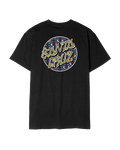 The Santa Cruz Mens Salba Eyes Dot T-Shirt in Black