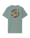 The Santa Cruz Mens Salba Eyes T-Shirt in Moon Rock