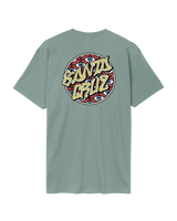 The Santa Cruz Mens Salba Eyes T-Shirt in Moon Rock