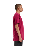 The Santa Cruz Mens Flaming Dice Dot T-Shirt in Burgundy