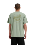 The Santa Cruz Mens Tonal Opus Dot T-Shirt in Moon Rock