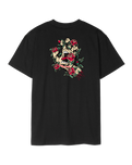 Screaming Rose Flash T-Shirt in Black
