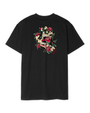 Screaming Rose Flash T-Shirt in Black