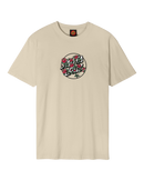 Flash Stacked Dot T-Shirt in Blond Wood