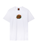 The Santa Cruz Mens Kendall End Of The Dot T-Shirt in White