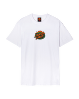The Santa Cruz Mens Kendall End Of The Dot T-Shirt in White