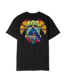 The Santa Cruz Mens Natas SC Panther T-Shirt in Black