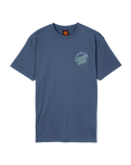 The Santa Cruz Mens Burnt Opus Oversized T-Shirt in Heritage Blue