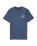 The Santa Cruz Mens Burnt Opus Oversized T-Shirt in Heritage Blue