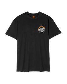 The Santa Cruz Mens Burnt Opus Oversized T-Shirt in Black