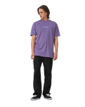 The Santa Cruz Mens Wooten Cyber T-Shirt in Purple Haze
